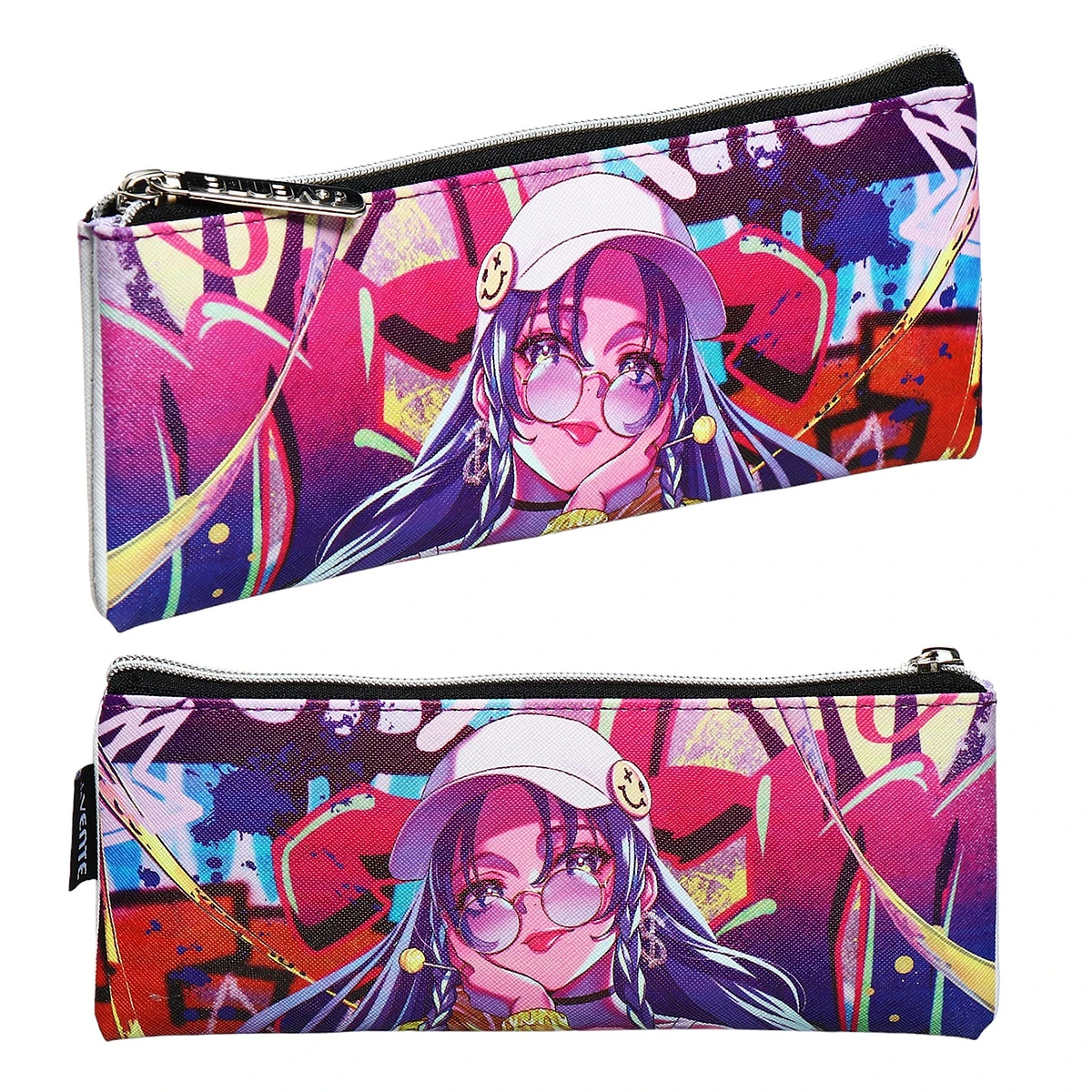 Пенал мягкий, 1 отделение, 90×215×10 мм, плоский, devente, stay cool, искусственная кожа